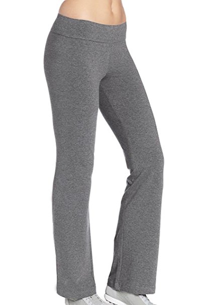 iLoveSIA Women's Bootleg Yoga Pant Casual Workout(Clearance)