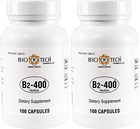 Biotech Pharmacal B2-400 Riboflavin 100 x 2