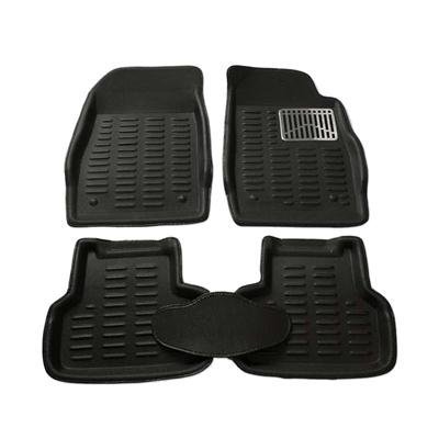 Generic - WV01RCA08834 goodway car mat 3D car Foot mat 3D car Floor mat (Black) for Maruti Wagon r VXI abs Petrol