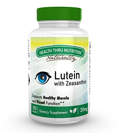 High Potency 20mg Lutein (as Lutemax® 2020) - 180 Mini Softgels