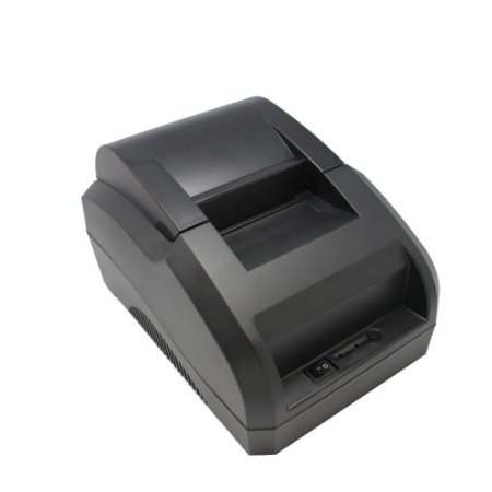 Xfox® 5890C Thermal Printer - H58 90mm/sec High Speed USB Port POS Thermal Receipt Printer compatible 58mm Thermal Paper Rolls - 90mm/sec High-speed Printing with ESC / POS Print Commands.