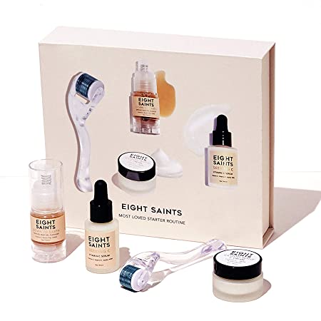 Eight Saints Skincare Most Loved Skincare Set, Face Wash, Vitamin C Face Serum, Vitamin C Face Cream, Gift Set
