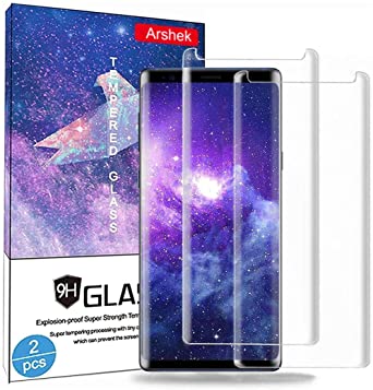 Glass Screen Protector for Samsung Galaxy S9, 3D Curved 9H Hardness Tempered Glass, High Definition, Case Friendly Bubble-Free for Galaxy S9 Glass Screen Protector