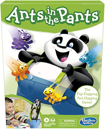 Hasbro Gaming Ants in The Pants, Easy and Fun Preschool Game for Kids Ages 3 and Up, for 2-4 Players