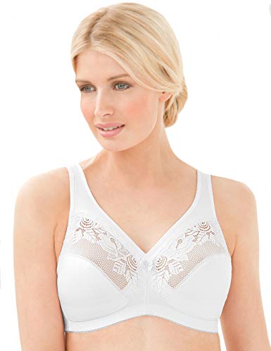 Glamorise Women's Full Figure MagicLift Wirefree Minimizer Support Bra #1003