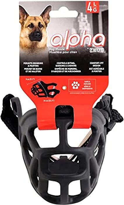 Zeus 92674 Alpha Dog Muzzle, Large