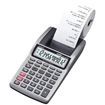 Casio HR-8TM Plus - Handheld Printing Calculator
