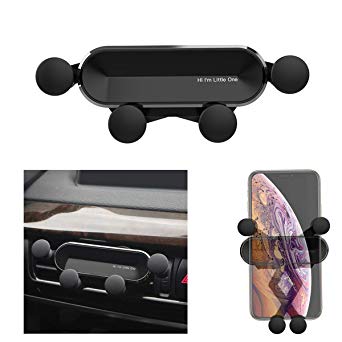 O'woda Car Mount Phone Holder Upgraded Gravity Mount Mobile Phone Stand Bracket Auto-Retractable Support Shockproof for 4.5 to 6.0 inches Cell Phone