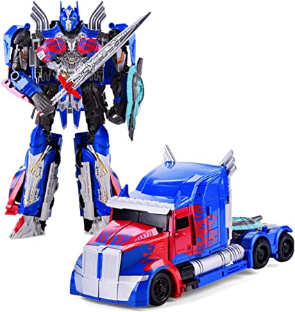 Aoyi H6001-1 Car Truck Model Gift for Kids Boys Transformers Optimus Prime Action