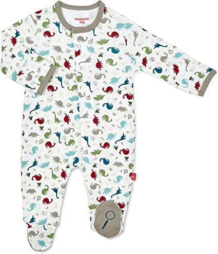 Magnificent Baby Magnetic Fastener Cotton Footie