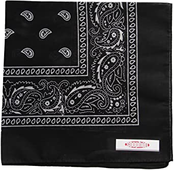 Soophen One Dozen Cowboy Bandanas 100% Cotton 22 x 22 inch