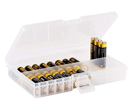 Whizzotech AA Battery Storage Case/Organizer/Holder Holds 48 AA Batteries