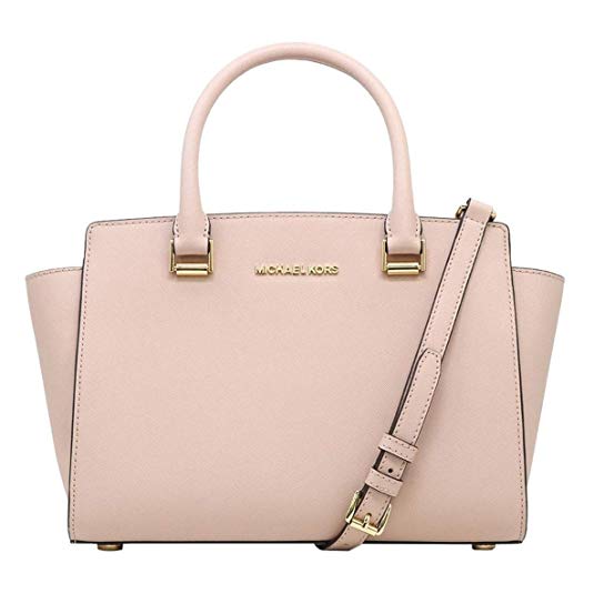 Michael Kors Women's Selma Medium Top-Zip Satchel