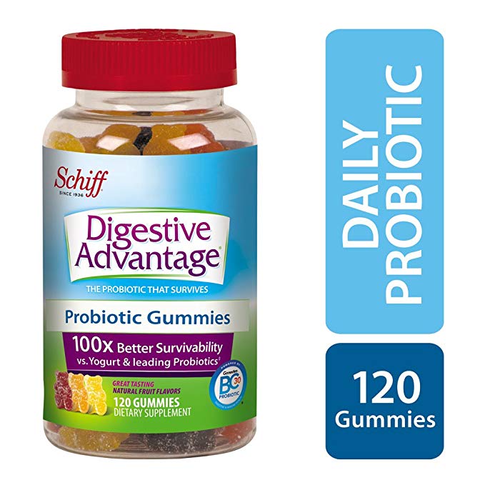 Schiff Digestive Advantage Probiotic Gummies (120 ct.)