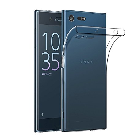 Sony XZ1 Compact Case, Acelive Transparent TPU Silicone Case Silicone Cover for the Sony Xperia XZ1 Compact