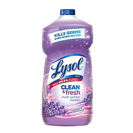 Lysol Clean & Fresh Multi-Surface Cleaner, Lavender Orchid, 40oz