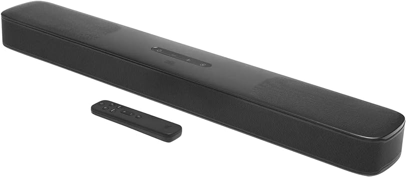 JBL Bar 5.0 MultiBeam 250W Virtual 5-Channel Soundbar - Dolby Atmos Compatibility, 802.11AC WiFi, Bluetooth 4.2 Connectivity, HDMI eARC, Voice Control