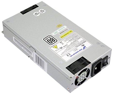 FSP Group 300W ATX power Supply 1U size for rack mount Case Power Supply 80 Plus Industrial Grade PC (FSP300-701UH )