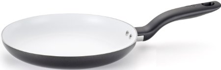 T-fal C92105 Initiatives Ceramic Nonstick PTFE-PFOA-Cadmium Free Dishwasher Safe Oven Safe Fry Pan Cookware 10-Inch Black