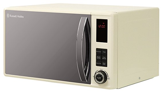 Russell Hobbs RHM2382CNS 23L Digital 800w Solo Microwave Cream