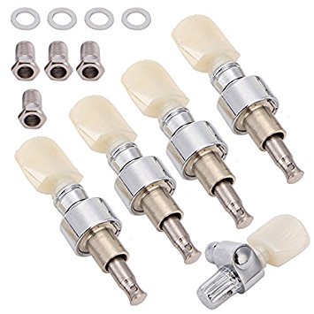 Head Tuner Tuning Peg Key Button   Bushing for Banjo Machine Parts (Pack of 5)