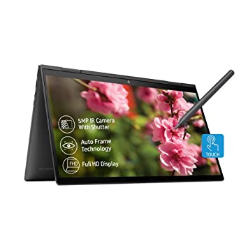 HP Envy x360 12th Gen Intel core i5-1235U 15.6inch(39.6cm) FHD 2-in-1 Laptop(8GB RAM/512GB SSD/B&O/5MP IR Camera/Intel Iris Xe Graphics/Win11/Alexa/Backlit Kb/MSO/Pen/1.6 Kgs/15-ew0037TU