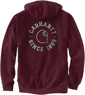 Carhartt Men's Rain Defender Loose Fit Midweight 1889 Graphic Sweatshirt