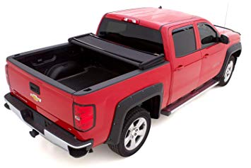 Lund 958193 Genesis Elite Tri-Fold Truck Bed Tonneau Cover for 2014-2018 Silverado & Sierra 1500; 2015-2018 Silverado & Sierra 2500 HD, 3500 HD | Fits 6.5' Bed