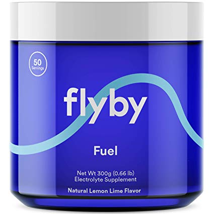 Flyby Keto Electrolyte Powder – Rapid Rehydration, Recovery, Energy Boost & Leg Cramps – 72 Trace Minerals, Salts, Magnesium, Potassium, Sodium & Calcium – No Sugar – Lemon Lime Flavor – 50 Servings