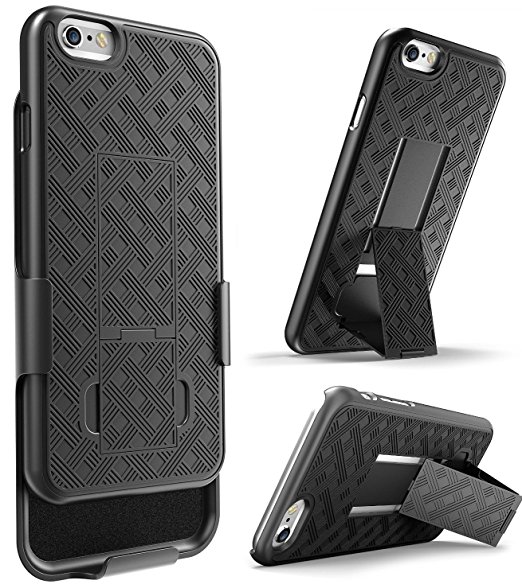 iPhone 6S PLUS Case, AceAbove Case For Apple iPhone 6S Plus with Belt Clip Super Slim Hard Armor Holster Case with Kickstand and Swivel Belt Clip for Apple iPhone 6 Plus (2014) / iPhone 6S Plus (2015)