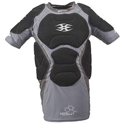 Empire Paintball Neoskin Chest Protector - Black/Grey