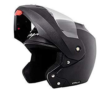 Vega Crux Flip-up Helmet (Black, M)