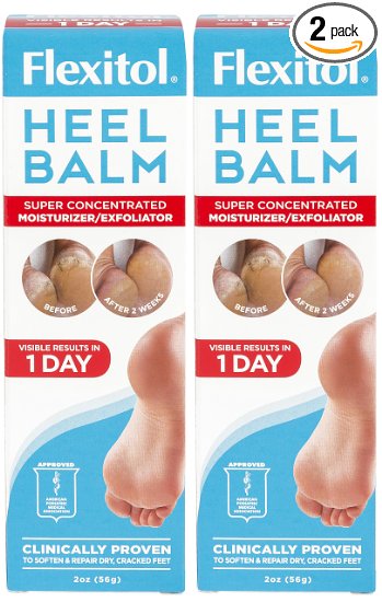 Flexitol Heel Balm, 2-Ounce Tubes  (Pack of 2)