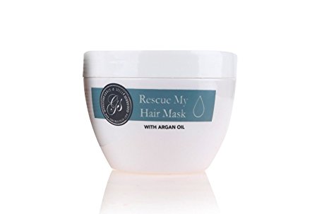 Rescue My Hair Mask with Moroccan Argan Oil & Sunflower Oil | Intensive Hydrating & Moisturizing Deep Conditioner Hair Treatment for Dry, Damaged Hair (300g / 10.5oz) **As seen on Dragons Den**