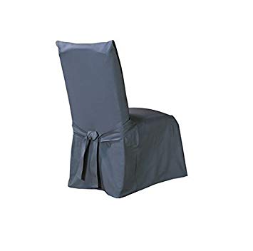 SureFit Duck Solid, Dining Chair, Bluestone