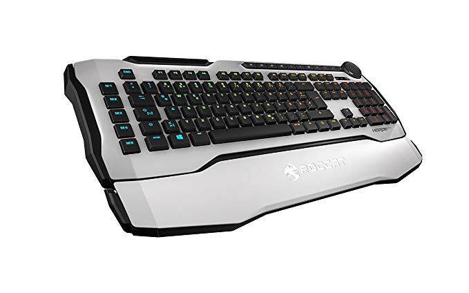 ROCCAT Horde Aimo - Membranical Gaming Keyboard, White (ROC-12-351-WE-AM)