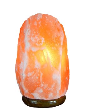 Indus Classic, Himalayan Crystal Salt Lamp 6.5 Inch, 4-6 Lbs Free Cord & Bulb