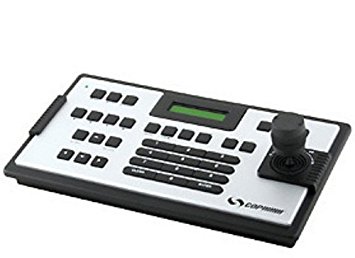 Cop Security 15-AU50H 3-Axis PTZ Joystick Keyboard Controller (Silver and Black)