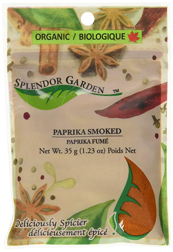 Splendor Garden organic Paprika Smoked,35.0 Gram