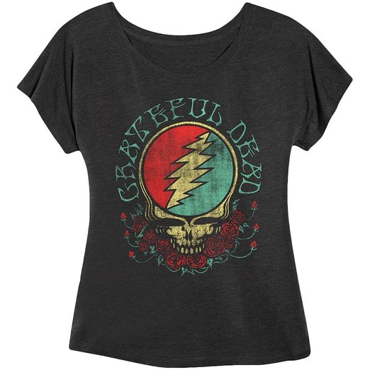 The Grateful Dead - Space Face Women's Dolman T-Shirt
