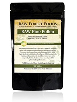 Raw Forest Foods Raw Pine Pollen Tablets