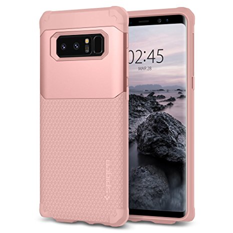 Spigen Hybrid Armor Galaxy Note 8 Case with Air Cushion Technology and Hybrid Drop Protection for Galaxy Note 8 (2017) - Rose Gold