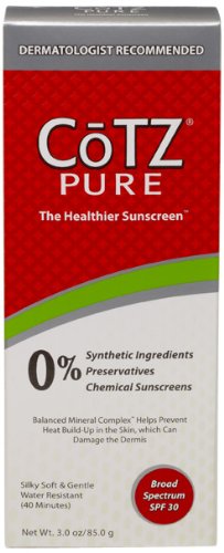 Cotz Pure Sunscreen SPF 30, 3 Ounce