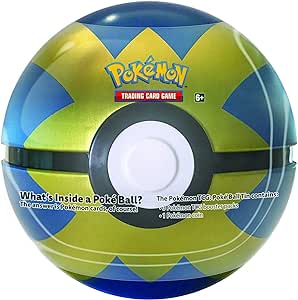 Pokemon Cards: 2022 Spring Blue Quick Pokeball Tin