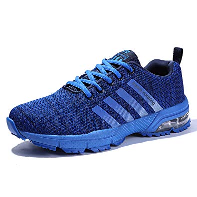 Kuako Men Women Running Shoes Air Trainers Fitness Casual Sports Walk Gym Jogging Athletic Sneakers