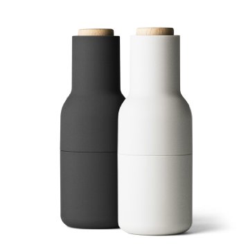 Bottle Grinder, small, carbon/ash set