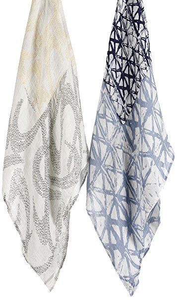 Munchkin Swaddle Angel - X-Batik and Boomerang Prints - 2 ct