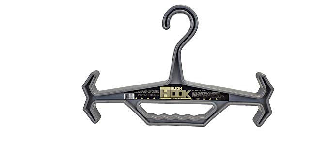 Tough Hook | Heavy Duty Hanger | 150 lb Load Capacity | Hang Scuba Wear, Tactical Equipment, Ballistic Vest, Body Armor, Plate Carrier, Hunting and Motorcycle Gear