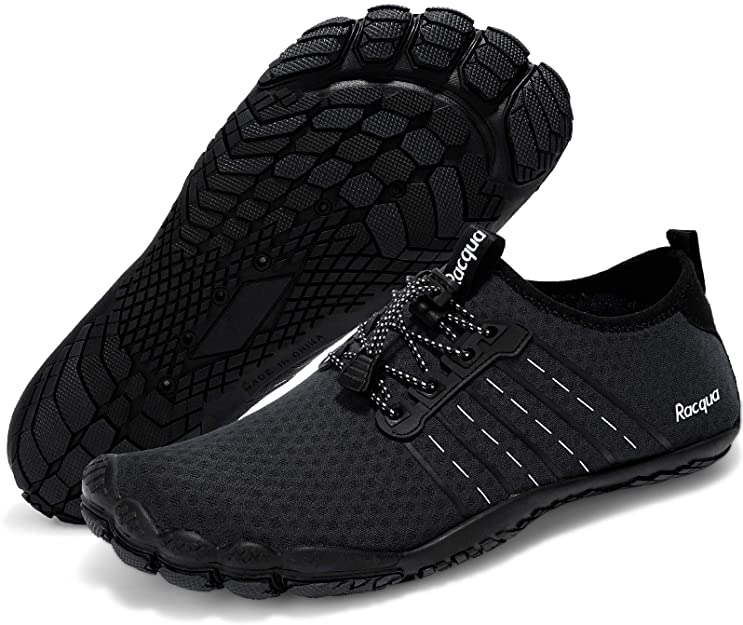 Racqua Water Shoes Quick Dry Barefoot Beach Aqua Sport Swim Surf Pool Hiking Diving Walking for Men Women