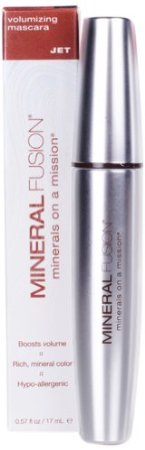 Mineral Fusion Mascara, Volumizing, Jet, .57 Ounce